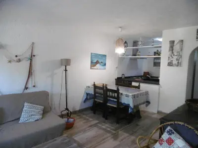 Zona de estar de Bonito apartamento con terraza y magnificas vistas