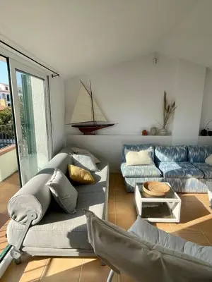 Zona de estar de Confort al cor de Calella
