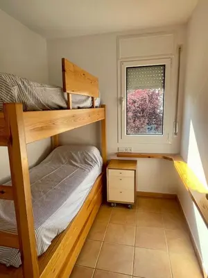 Cama o camas de una habitación en Confort al cor de Calella