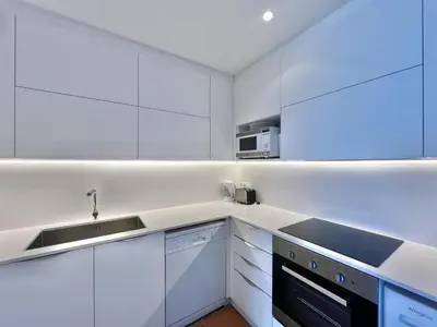 Una cocina o zona de cocina en Vistamar
