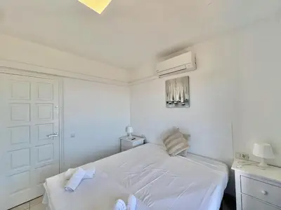 Cama o camas de una habitación en Vistamar