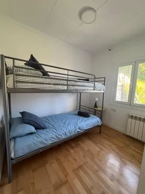 Cama o camas de una habitación en Vila Viva Mundo
