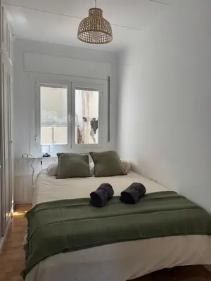 Cama o camas de una habitación en Vila Viva Mundo