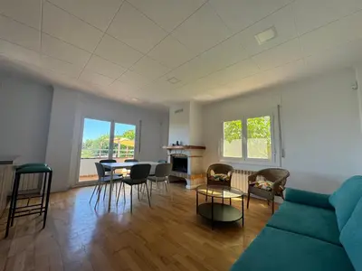 Zona de estar de Vila Viva Mundo