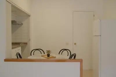 Una cocina o zona de cocina en Apartamento Arian, centro Lloret de Mar