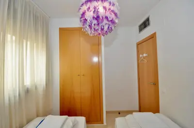 Cama o camas de una habitación en Apartment Verano Go2lloret
