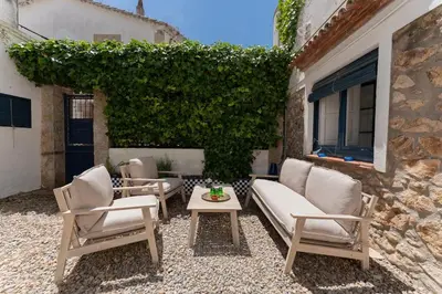 Zona de estar de Seahomes Vacations - Tossa VillageHouse 150m Beach and PKG