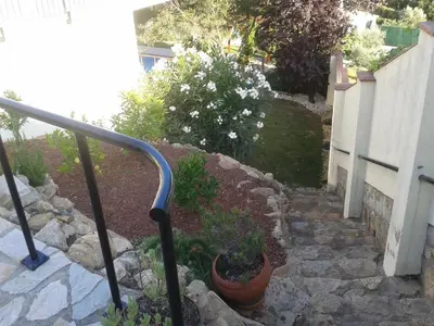 Jardín al aire libre en VillaPina1906