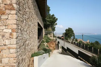 Paisaje cerca de esta villa