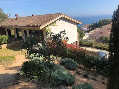 Paisaje cerca de esta villa