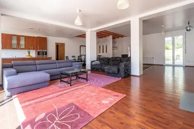 Zona de estar de Villa Auba Lloret