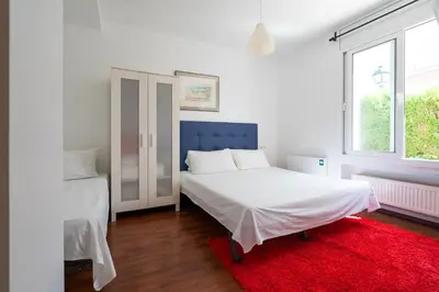 Cama o camas de una habitación en Villa Auba Lloret