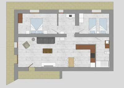 Plano de Can Costals Lavanda