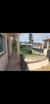 Jardín al aire libre en Villa bella
