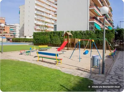 Zona de juegos infantil en Luisa