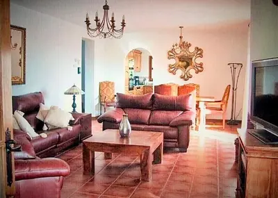 Zona de estar de Villa Tranquila Large luxury 3 bedroomed 2 bathrooms private Villa with pool and Sea Views in Calonge Sant Antoni de Calonge