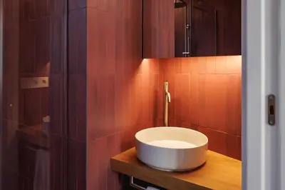 Un baño de Bravissimo Vivaldi 4D, Monthly Apartment