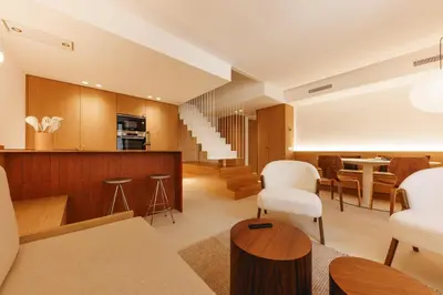 Zona de estar de Bravissimo Vivaldi 4-5B, Monthly Apartment