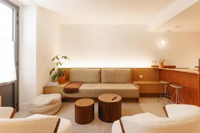 Zona de estar de Bravissimo Vivaldi 4-5B, Monthly Apartment