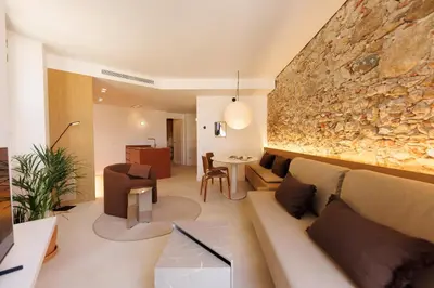 Zona de estar de Bravissimo Vivaldi 4-5A, Monthly Apartment