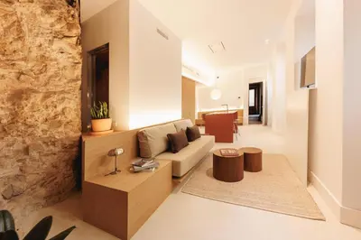 Zona de estar de Bravissimo Vivaldi 3C, Monthly Apartment