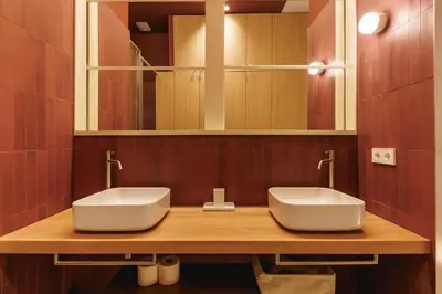 Un baño de Bravissimo Vivaldi 3B, Monthly Apartment