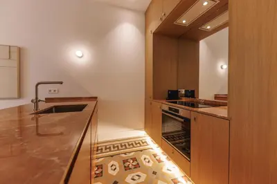 Una cocina o zona de cocina en Bravissimo Vivaldi 3B, Monthly Apartment