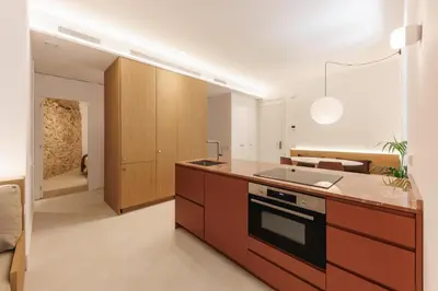 Una cocina o zona de cocina en Bravissimo Vivaldi 2C, Monthly Apartment