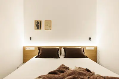 Cama o camas de una habitación en Bravissimo Vivaldi 2A, Monthly Apartment