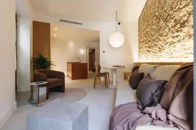 Zona de estar de Bravissimo Vivaldi 1A, Monthly Apartment