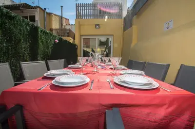 Plano de Casa con piscina en el centro de Calella, Aire