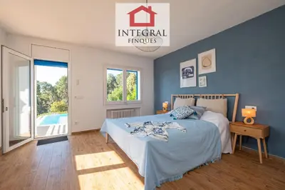 Cama o camas de una habitación en Casa les Lutins