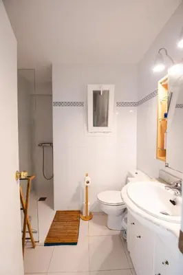 Un baño de Apto con vista fantástica y piscina en S'Agaró