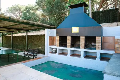 Piscina en o cerca de Apto con vista fantástica y piscina en S'Agaró