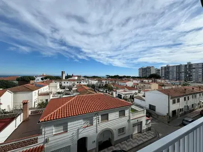 Vista general de Blanes o vista desde el apartamento