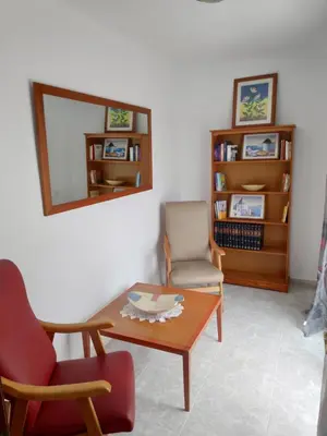Biblioteca en el apartamento