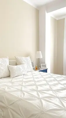 Cama o camas de una habitación en MEDITERRANEAN APt