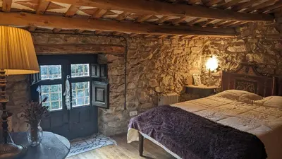 Cama o camas de una habitación en La Coma