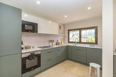 Una cocina o zona de cocina en Casa Del Far