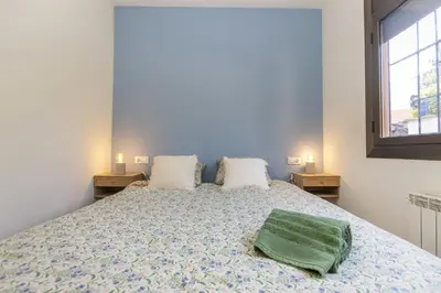 Cama o camas de una habitación en Casa Del Far