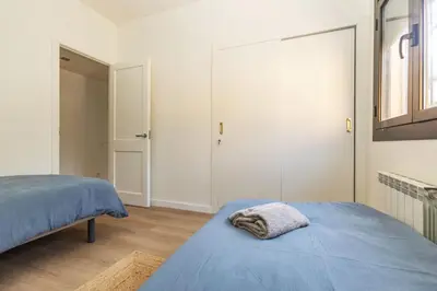 Cama o camas de una habitación en Casa Del Far