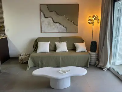 Cama o camas de una habitación en LOFT PRIVË au Mirador del Codolar