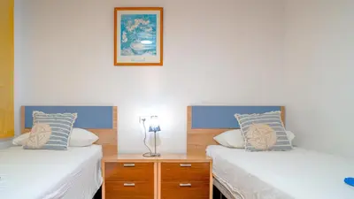Cama o camas de una habitación en Vivalidays Margarita - Pineda de Mar