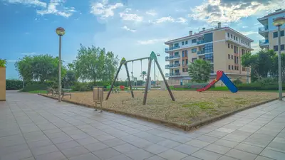 Zona de juegos infantil en Vivalidays Margarita - Pineda de Mar