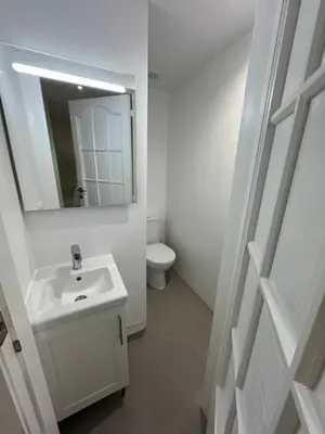 Un baño de Apartamentos en la rambla