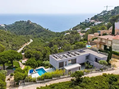 Paisaje cerca de esta villa