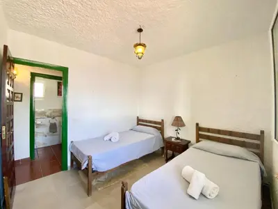 Cama o camas de una habitación en Villa Ariel