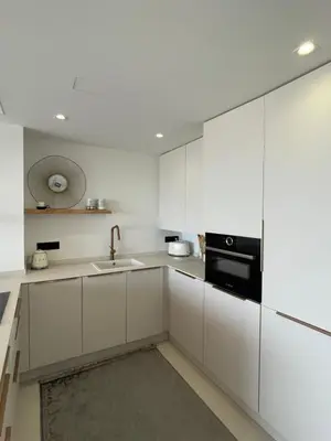 Una cocina o zona de cocina en Sa BRAVA
