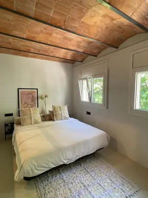 Cama o camas de una habitación en Sa BRAVA