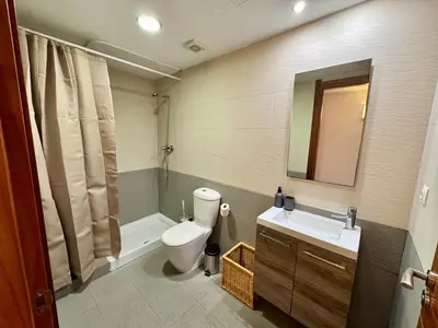 Un baño de Apartment in Lloret de Mar with Pool and Parking